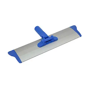 [J000969] MICROFIBER FLAT MOP VELCRO HOLDERS PROFESSIONAL (40CMS, BLUE)