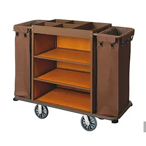 [J000992] HOTEL HOUSEKEEPING TROLLEY CART (HS 21 142X48X108CMS)