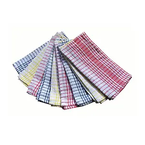 [J001217] KITCHEN TOWEL MIX COLOUR COTTON 50 X 70 CMS (ECOLINE)