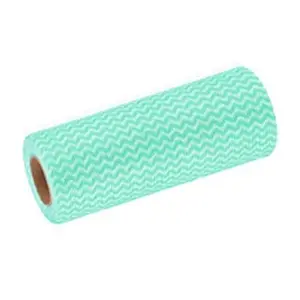 [J001360] ALL PURPOSE KITCHEN/DISH JERRY CLOTH 30CM X 33CM ROLLS ECOLINE (GREEN)